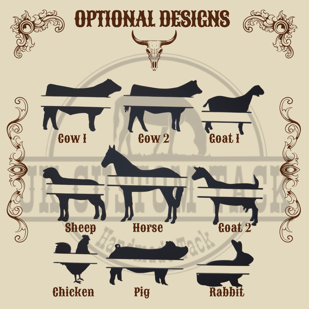 Custom Engraved Livestock Ear Tags Cattle/Sheep/Goat/Pigs