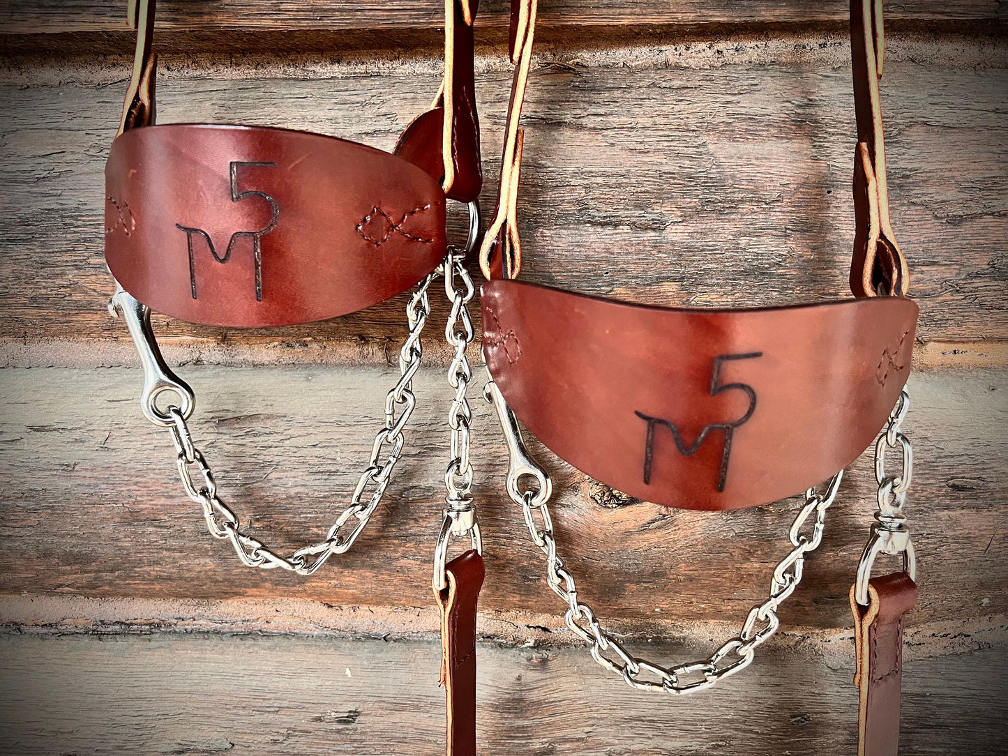 All Leather Cattle Show Halter