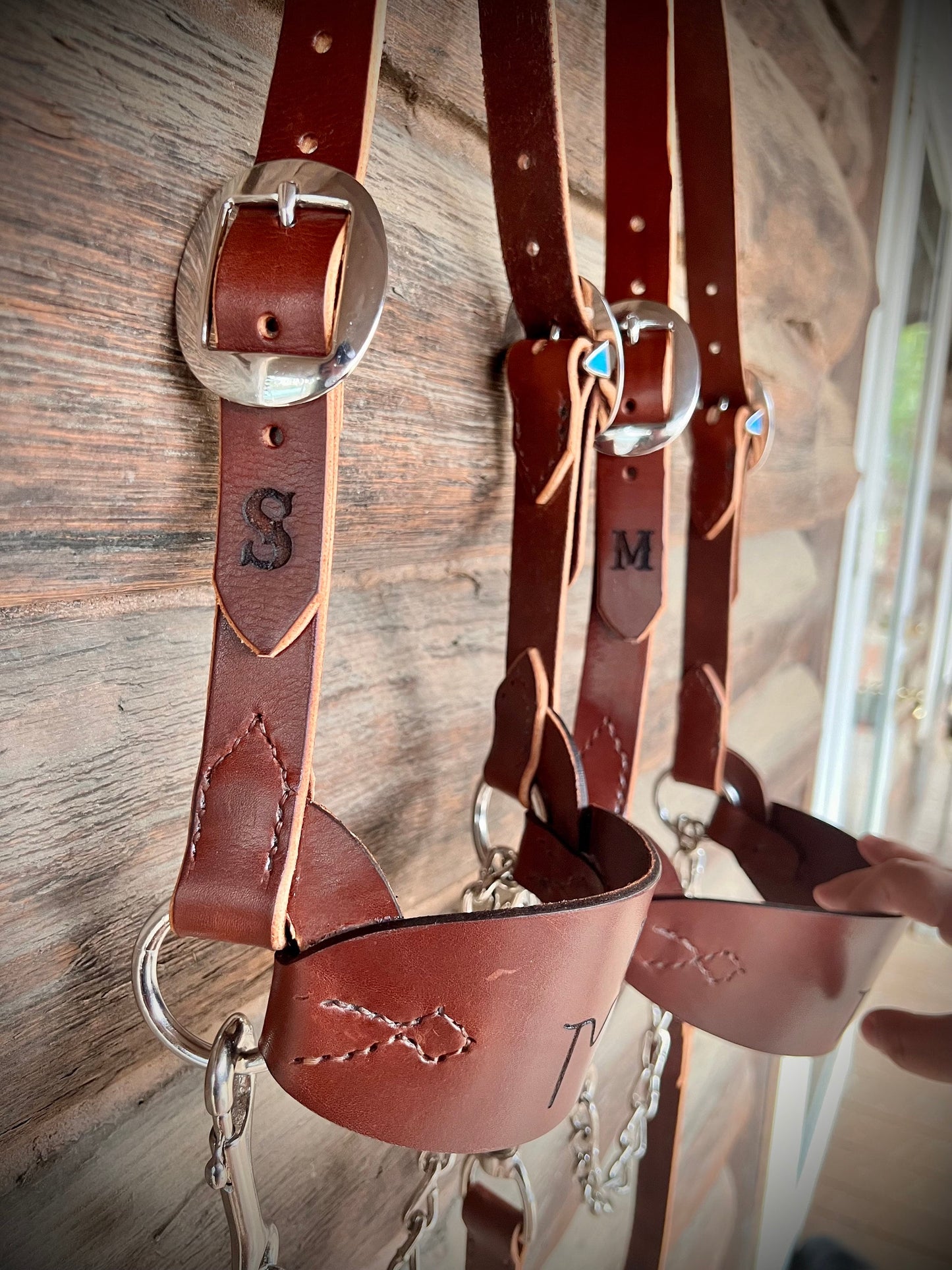 All Leather Cattle Show Halter