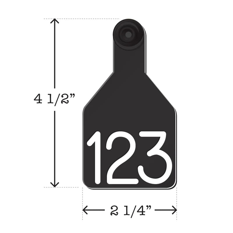 Custom Engraved Livestock Ear Tags Cattle/Sheep/Goat/Pigs