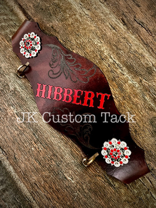 Bronc Noseband with Customizeable Name!