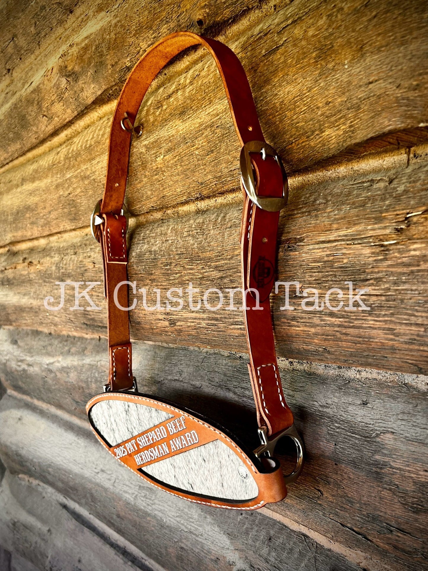 Show Cattle Halter w/ Bronc Noseband Award